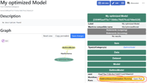 onterface tutorial model page optimization running