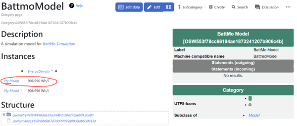 You can also navigate to the model schema page to see a comparison table of all model instances